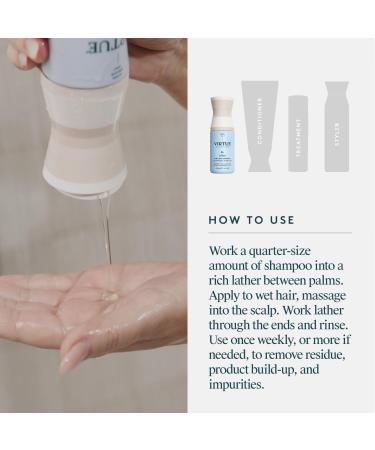 Discover Virtue Clarifying Charcoal & Coconut Purifying Shampoo 4.0 oz - Elevate Your Style Instantly! - Buy Online on GoSupps.com