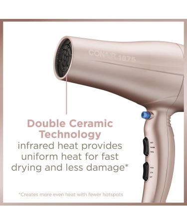 Conair Double Ceramic 1875W Dryer - Transform Your Style with the Best Innovation Today! - Buy Online on GoSupps.com