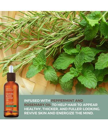 Discover KreyÃ²l Essence Haitian Black Castor Oil - Rosemary Mint 2.0 oz - Elevate Your Style Instantly! - Buy Online on GoSupps.com