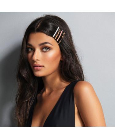 Discover The Hair Edit Slim Marble Bobby Pins 4 ct - Elevate Your Style Instantly! - Buy Online on GoSupps.com