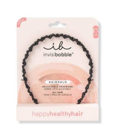 Invisibobble HAIRHALO Adjustable Headband - True Dark Sparkle 1 ct