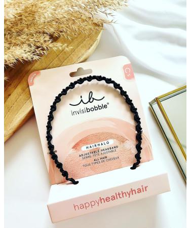 Invisibobble HAIRHALO Adjustable Headband - True Dark Sparkle 1 ct - Transform Your Style with the Best Innovation Today! - Buy Online on GoSupps.com