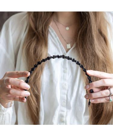 Invisibobble HAIRHALO Adjustable Headband - True Dark Sparkle 1 ct - Transform Your Style with the Best Innovation Today! - Buy Online on GoSupps.com