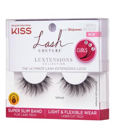 Discover Kiss Lash Couture Luxtensions, Velvet - Elevate Your Style Instantly! - Buy Online on GoSupps.com