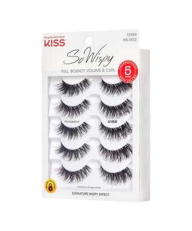 Kiss So Wispy Lash Multipack, Pompadour 5 pair - Discover Premium Quality Shop now! - Buy Online on GoSupps.com