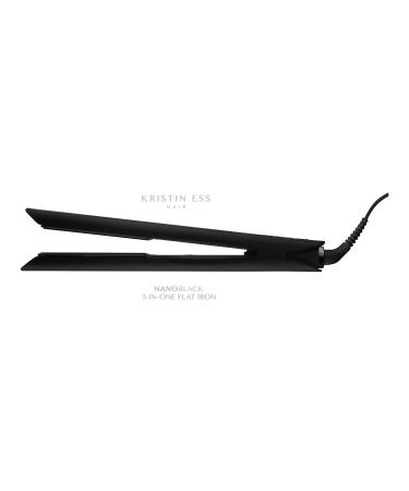 Discover KRISTIN ESS HAIR NANOBLACK 3-In-One Ceramic Curling Flat Iron Hair Straightener 3/4 in - Elevate Your Style Instantly! - Buy Online on GoSupps.com