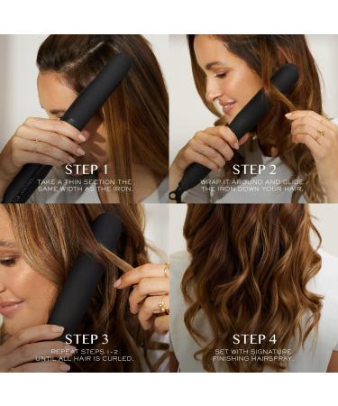 Discover KRISTIN ESS HAIR NANOBLACK 3-In-One Ceramic Curling Flat Iron Hair Straightener 3/4 in - Elevate Your Style Instantly! - Buy Online on GoSupps.com
