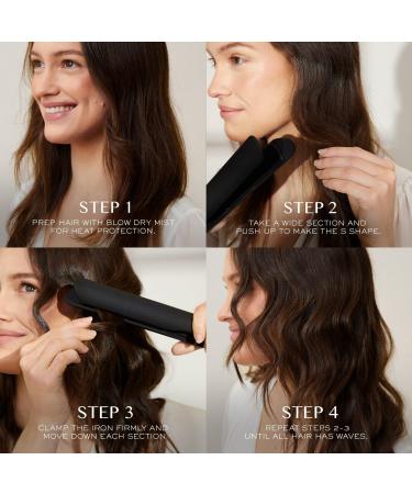 Discover KRISTIN ESS HAIR NANOBLACK 3-In-One Ceramic Curling Flat Iron Hair Straightener 3/4 in - Elevate Your Style Instantly! - Buy Online on GoSupps.com