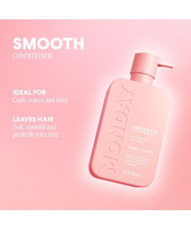 MONDAY Haircare SMOOTH Conditioner 12.0 oz - Transform Your Style with the Best Innovation Today! - Buy Online on GoSupps.com