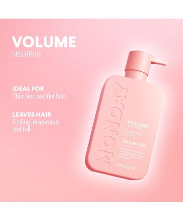 Discover MONDAY Haircare VOLUME Shampoo 12.0 oz - Elevate Your Style Instantly! - Buy Online on GoSupps.com