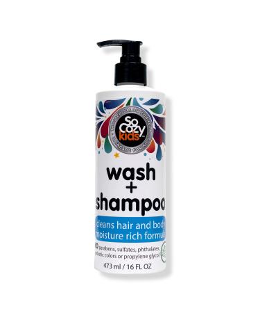 SoCozy Wash + Shampoo for Kids 16.0 oz