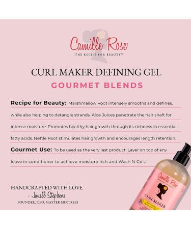 Discover Camille Rose Curl Maker Defining Gel 12.0 oz - Elevate Your Style Instantly! - Buy Online on GoSupps.com