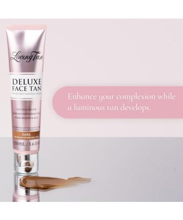 Loving Tan Deluxe Face Tan Dark 1.6 oz - Transform Your Style with the Best Innovation Today! - Buy Online on GoSupps.com