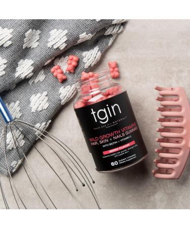 Discover tgin Wild Growth Vitamins Hair, Skin + Nails Gummies 60 ct - Elevate Your Style Instantly! - Buy Online on GoSupps.com