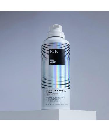 Discover IGK Big Time Volume and Thickening Mousse 6.2 oz - Elevate Your Style Instantly! - Buy Online on GoSupps.com