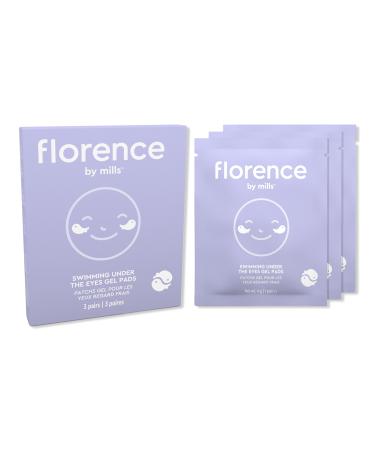 florence by mills Swimming Under the Eyes Gel Pads - 3 Pack 3 pair