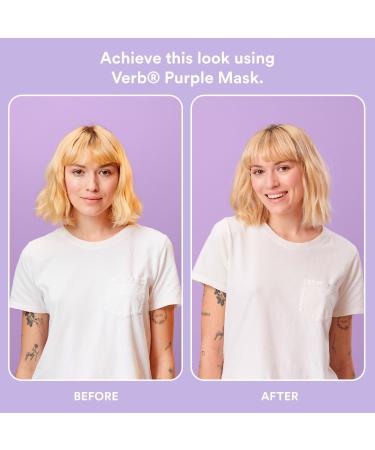 Verb Brighten and Toning Purple Mask for Blonde Hair 6.3 oz - Transform Your Style with the Best Innovation Today! - Buy Online on GoSupps.com
