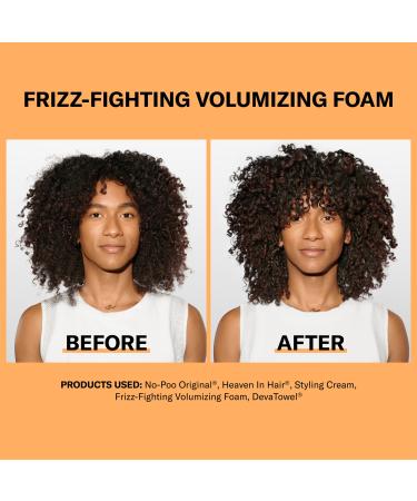 Discover DevaCurl FRIZZ-FIGHTING VOLUMIZING FOAM Lightweight Body Booster 8.0 oz - Elevate Your Style Instantly! - Buy Online on GoSupps.com