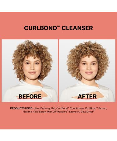 DevaCurl CURLBOND Re-Coiling Mild Lather Cleanser 12.0 oz - Transform Your Style with the Best Innovation Today! - Buy Online on GoSupps.com
