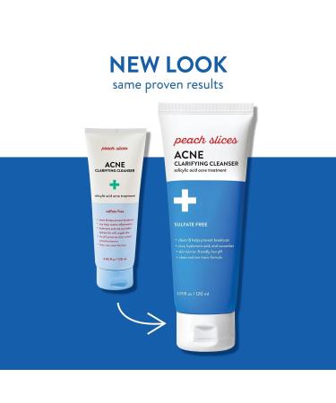 Peach Slices Acne Clarifying Cleanser 4.0 oz - Transform Your Style with the Best Innovation Today! - Buy Online on GoSupps.com