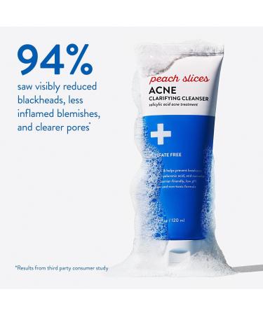 Peach Slices Acne Clarifying Cleanser 4.0 oz - Transform Your Style with the Best Innovation Today! - Buy Online on GoSupps.com