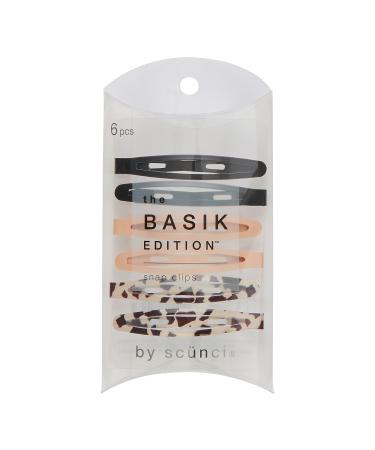 Discover ScÃ¼nci The Basik Edition Oval Snap Clips 6 ct - Elevate Your Style Instantly! - Buy Online on GoSupps.com