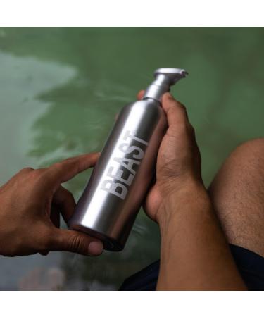 Beast Reusable Aluminum Bottle 16.0 oz - Transform Your Style with the Best Innovation Today! - Buy Online on GoSupps.com