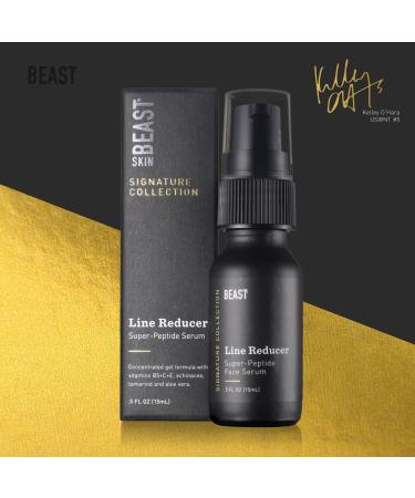 Discover Beast Signature Collection: Kelley O'Hara Line Reducer Super Peptide Serum 0.5 oz - Elevate Your Style Instantly! - Buy Online on GoSupps.com
