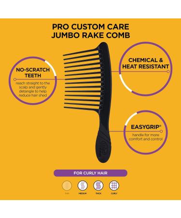 Wet Brush Custom Care Wide Tooth Detangling Comb - Transform Your Style with the Best Innovation Today! - Buy Online on GoSupps.com