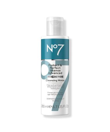 No7 Protect & Perfect Intense Advanced Dual Action Cleansing Water 6.7 oz