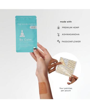 The Good Patch Be Calm Hemp-Infused Wellness Patch 4 ct - Transform Your Style with the Best Innovation Today! - Buy Online on GoSupps.com