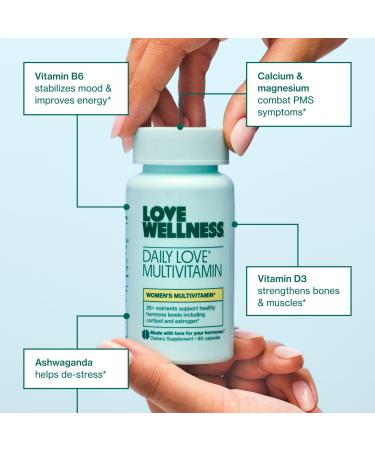 Discover Love Wellness Daily Love Multivitamin: Womenâ€™s Multivitamin 60 ct - Elevate Your Style Instantly! - Buy Online on GoSupps.com