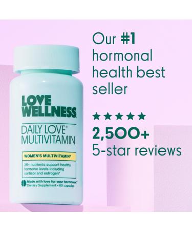 Discover Love Wellness Daily Love Multivitamin: Womenâ€™s Multivitamin 60 ct - Elevate Your Style Instantly! - Buy Online on GoSupps.com