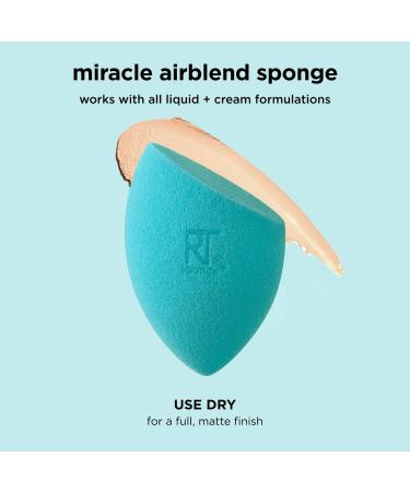 Real Techniques Miracle Airblend Mattifying Makeup Sponge 1 ct - Transform Your Style with the Best Innovation Today! - Buy Online on GoSupps.com