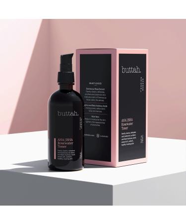 Discover Buttah Skin AHA/BHA Rosewater Toner - Elevate Your Style Instantly! - Buy Online on GoSupps.com