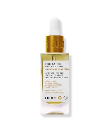Truly Cooka Oil For Pubic Hair & Skin 1.7 oz