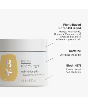 Better Not Younger Hair Redemption Restorative Butter Masque 6.8 oz - Discover Premium Quality Shop now! - Buy Online on GoSupps.com