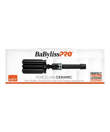 Discover BaBylissPRO Porcelain Ceramic Triple Barrel Waver - Elevate Your Style Instantly! - Buy Online on GoSupps.com