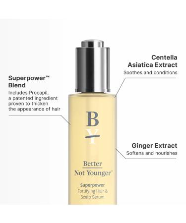 Better Not Younger Super Power Fortifying Hair & Scalp Serum Duo - Transform Your Style with the Best Innovation Today! - Buy Online on GoSupps.com