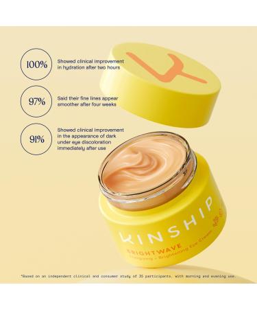 Discover Kinship Brightwave Vitamin C Energizing + Brightening Eye Cream 0.5 oz - Elevate Your Style Instantly! - Buy Online on GoSupps.com