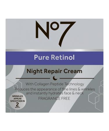 No7 Pure Retinol Night Repair Cream 1.69 oz - Discover Premium Quality Shop now! - Buy Online on GoSupps.com