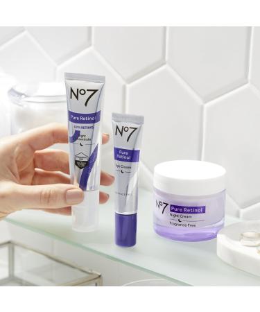 Discover No7 Pure Retinol Fragrance Free Eye Cream 0.5 oz - Elevate Your Style Instantly! - Buy Online on GoSupps.com
