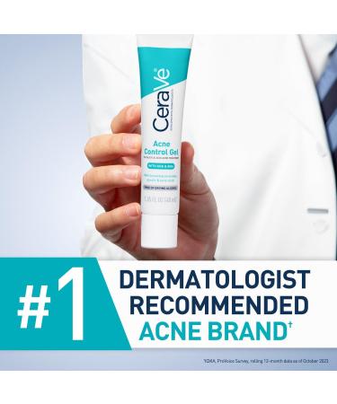 CeraVe Acne Control Gel Blemish Treatment with AHA & BHA for Acne Prone Skin 1.35 oz - Transform Your Style with the Best Innovation Today! - Buy Online on GoSupps.com