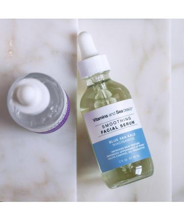Vitamins and Sea beauty Blue Sea Kale & Niacinamide Smoothing Facial Serum 2.0 oz - Transform Your Style with the Best Innovation Today! - Buy Online on GoSupps.com