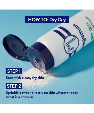 Discover megababe Megaman Dry-Guy Talc-Free Body Powder 6.0 oz - Elevate Your Style Instantly! - Buy Online on GoSupps.com