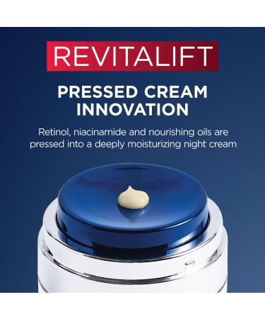 Discover L'OrÃ©al Revitalift Pressed Night Moisturizer with Retinol 1.7 oz - Elevate Your Style Instantly! - Buy Online on GoSupps.com