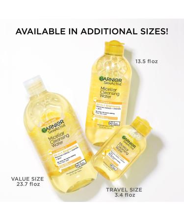 Garnier SkinActive Micellar Cleansing Water with Vitamin C 13.5 oz - Discover Premium Quality Shop now! - Buy Online on GoSupps.com