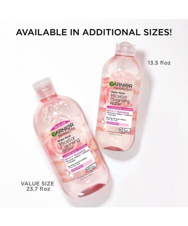 Garnier SkinActive Micellar Cleansing Water with Rose Water 13.5 oz - Discover Premium Quality Shop now! - Buy Online on GoSupps.com