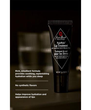 Discover Jack Black NightMode Lip Treatment with Hyaluronic Acid & Manuka Honey 0.25 oz - Elevate Your Style Instantly! - Buy Online on GoSupps.com