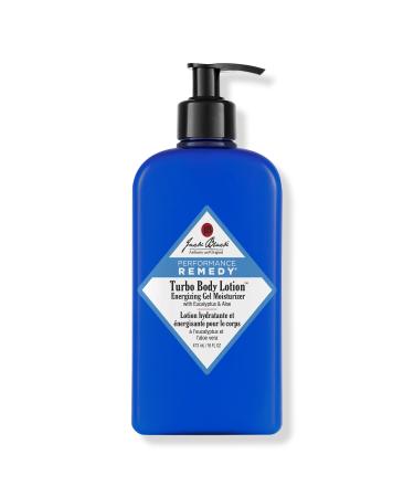 Jack Black Turbo Body Lotion Energizing Gel Moisturizer 16.0 oz